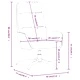 Релаксиращ стол с табуретка, черна, изкуствена кожа