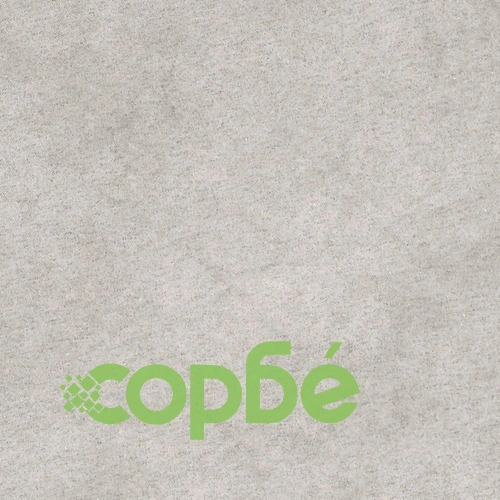 Релакс стол с табуретка за крака, светлосив, микрофибърен плат ➤ топ цена ➤ sorbe.bg