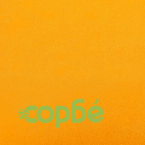 Релакс стол с табуретка, горчица жълто, кадифе ➤ топ цена ➤ sorbe.bg