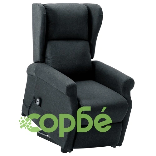 Повдигащ наклоняем стол, тъмносив, текстил ➤ топ цена ➤ sorbe.bg