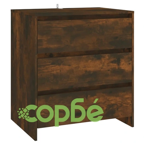 Бюфети, 2 бр, опушен дъб, инженерна дървесина ➤ топ цена ➤ sorbe.bg