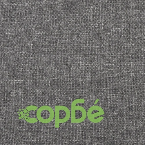 Изправящ стол, светлосив, текстил ➤ топ цена ➤ sorbe.bg