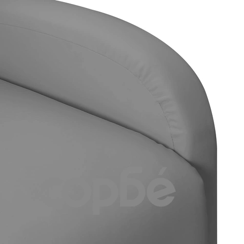 Wingback изправящ стол реклайнер, сив, изкуствена кожа ➤ топ цена ➤ sorbe.bg