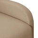 Wingback изправящ стол реклайнер, капучино, изкуствена кожа