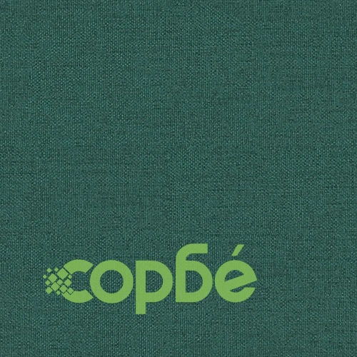 Изправящ стол, тъмнозелен, текстил ➤ топ цена ➤ sorbe.bg