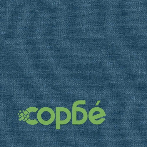 Изправящ стол, син, текстил ➤ топ цена ➤ sorbe.bg