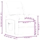 Изправящ стол, кремав, изкуствена кожа