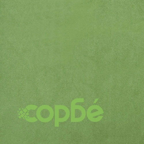 Изправящ масажен стол, светлозелено, кадифе ➤ топ цена ➤ sorbe.bg