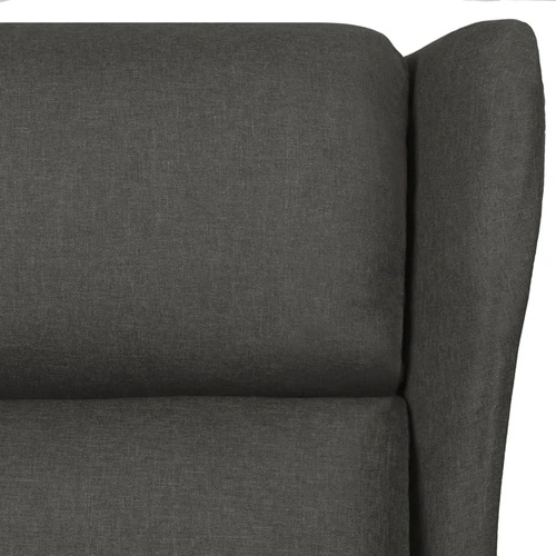 Wingback електрически масажен стол, тъмносив, текстил ➤ топ цена ➤ sorbe.bg