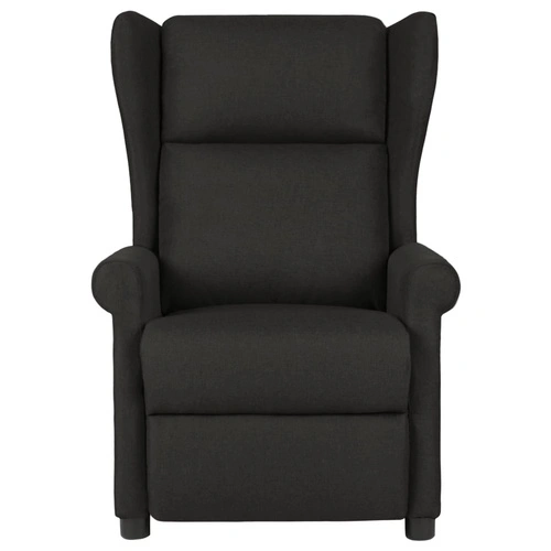 Wingback електрически масажен стол, черен, текстил ➤ топ цена ➤ sorbe.bg