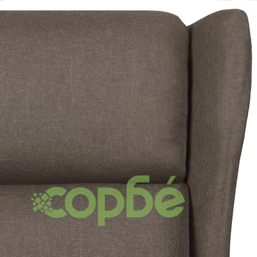 Wingback електрически масажен стол, кафяв, текстил на топ цена от sorbe.bg Wingback електрически масажен стол, кафяв, текстил ➤ топ цена ➤ sorbe.bg