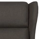 Wingback електрически масажен стол, таупе, текстил
