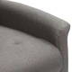 Електрически наклоняем стол, светлосив, текстил
