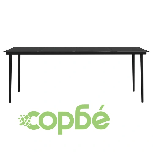 Градински трапезен комплект възглавници 9 части кафяв ➤ топ цена ➤ sorbe.bg
