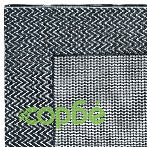 Килим за открито, ARAKIL сив, 160x230 см, PP ➤ топ цена ➤ sorbe.bg