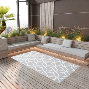 Килим за открито, ARAKIL сив, 80x150 см, PP