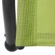 Двоен шезлонг със сенник, Textilene, зелен
