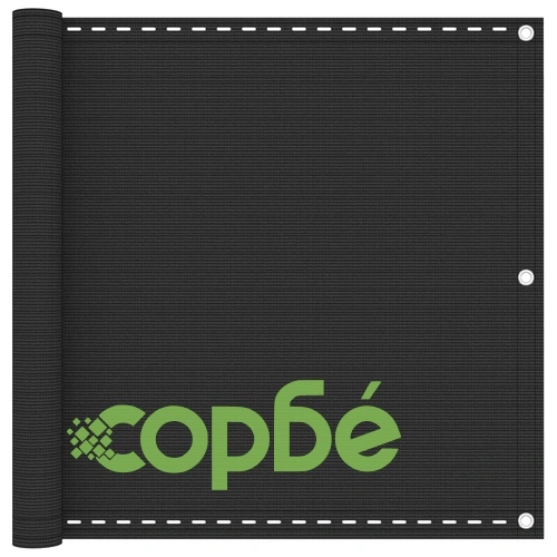 Балконски параван, антрацит, 90x500 см, HDPE на топ цена от sorbe.bg Балконски параван, антрацит, 90x500 см, HDPE ➤ топ цена ➤ sorbe.bg