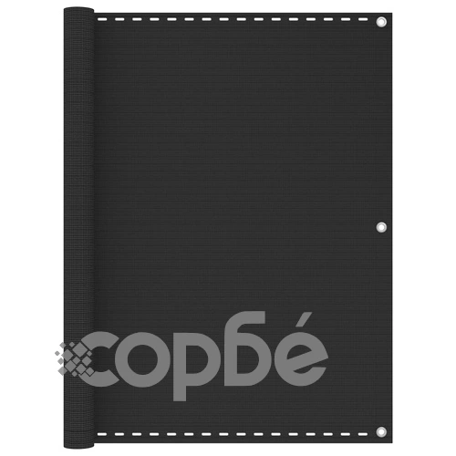 Балконски параван, HDPE, 120x500 см, антрацит на топ цена от sorbe.bg Балконски параван, HDPE, 120x500 см, антрацит ➤ топ цена ➤ sorbe.bg