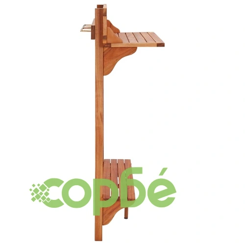 Балконска бар маса, 90x37x122,5 см, акация масив ➤ топ цена ➤ sorbe.bg