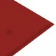 Пейка Батавия с червена възглавница, 150 см, тик масив