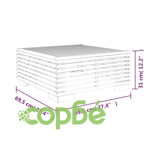 Градински комплект с възглавници, 5 части, тиково дърво масив ➤ топ цена ➤ sorbe.bg