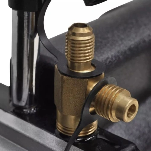 Комплект вакуумна помпа с 4-пътен манометричен блок за климатик ➤ топ цена ➤ sorbe.bg