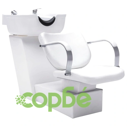 Фризьорска мивка със салонни столове от изкуствена кожа ➤ топ цена ➤ sorbe.bg