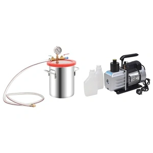 Вакуумна камера с 2-степенна помпа 5,5 л