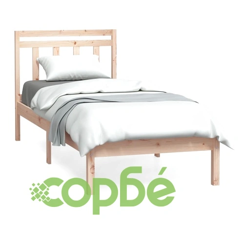 рамка за легло 75x190 см Small Single дърво масив ➤ топ цена ➤ sorbe.bg