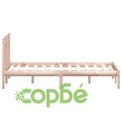 Рамка за легло, бор масив, 140x190 см ➤ топ цена ➤ sorbe.bg