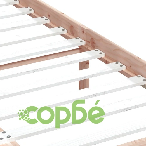 Рамка за легло, бор масив, 140x190 см ➤ топ цена ➤ sorbe.bg