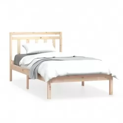 Рамка за легло, бор масив, 90х200 см