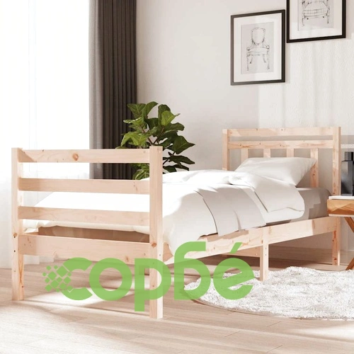 рамка за легло 75x190 см Small Single дърво масив ➤ топ цена ➤ sorbe.bg