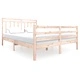 рамка за легло 150x200 см King Size масивно дърво
