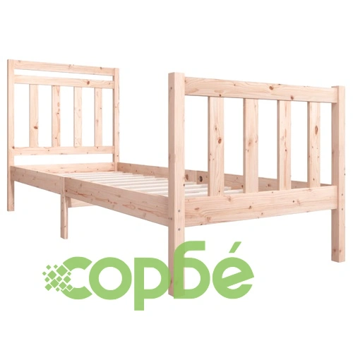 рамка за легло 75x190 см Small Single дърво масив ➤ топ цена ➤ sorbe.bg