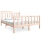 рамка за легло 150x200 см King Size масивно дърво