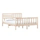 рамка за легло 150x200 см King Size масивно дърво