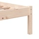 рамка за легло 75x190 см Small Single дърво масив