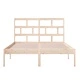 рамка за легло 150x200 см King Size масивно дърво