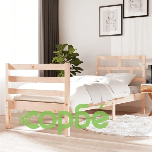 рамка за легло 75x190 см Small Single дърво масив ➤ топ цена ➤ sorbe.bg