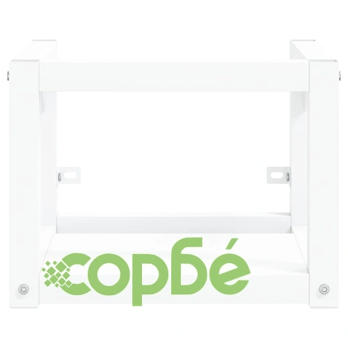 Рамка за мивка за баня с вграден умивалник, бяла, желязна ➤ топ цена ➤ sorbe.bg