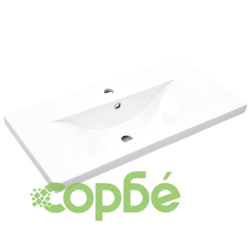 Рамка за мивка за баня с вграден умивалник, черна, желязна ➤ топ цена ➤ sorbe.bg