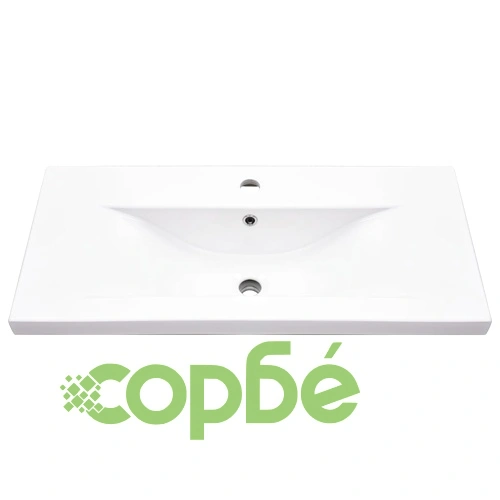 Рамка за мивка за баня с вграден умивалник, черна, желязна ➤ топ цена ➤ sorbe.bg