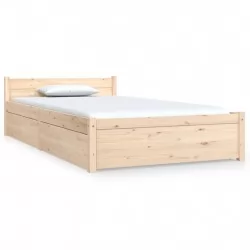 Рамка за легло с чекмеджета, 90x190 см, 3FT Single
