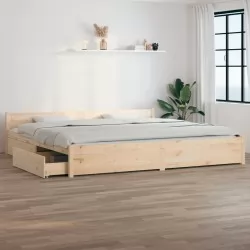 Рамка за легло с чекмеджета, 180x200 см, 6FT Super King