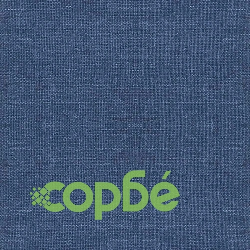 Въртящи се трапезни столове, 2 бр, сини, текстил ➤ топ цена ➤ sorbe.bg