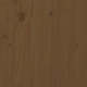 Рамка за легло, меденокафява, дърво, 180x200 cм, Super King