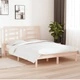 Рамка за легло без матрак, 160x200 см, масивна чамова дървесина