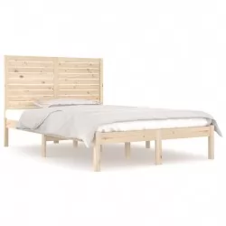 Рамка за легло, бор масив, 120x190 см, 4FT Small Double